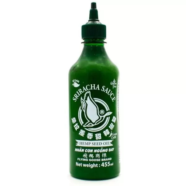 Flying Goose Hemp Sriracha Sauce | What The Food