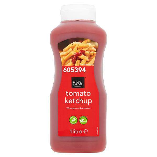 Chef's Larder Tomato Ketchup 1 Litre | What The Food