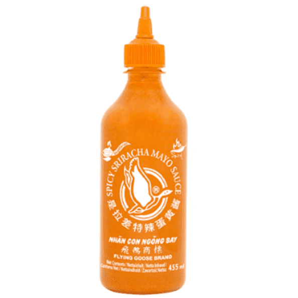 Flying Goose Sriracha Vegan Mayo Sauce 455ml | What The Food