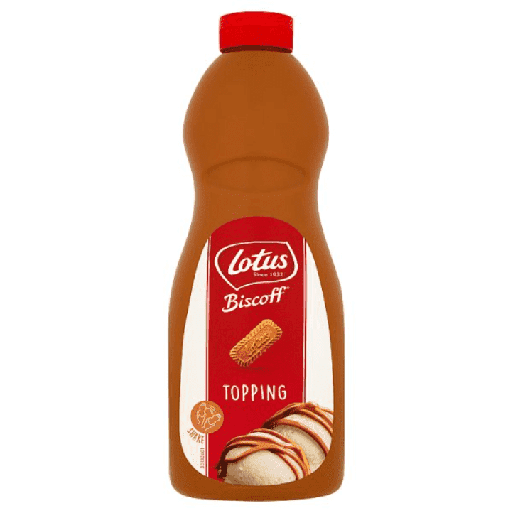Lotus Biscoff Topping Sauce 1kg | What The Food