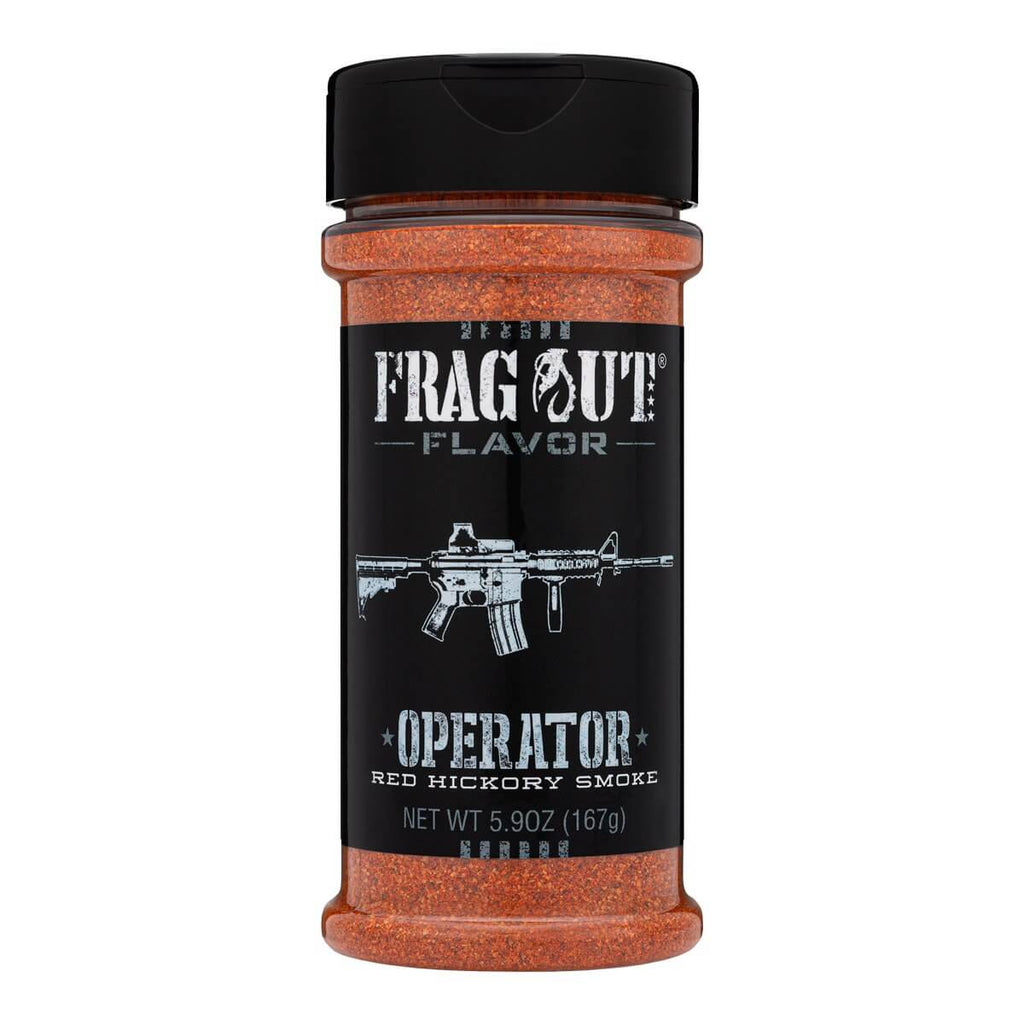 Frag Out Operator Red Hickory Smoke Seasoning | 167g | What The Food