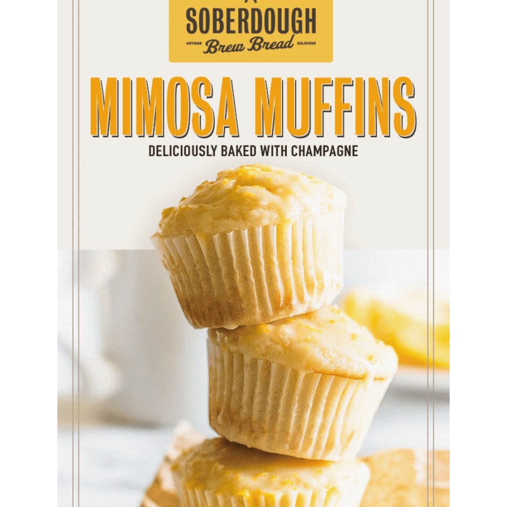 Mimosa Muffins | Soberdough Artisan Brew Bread Mix 480g | What The Food