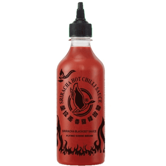 Flying Goose Blackout Sriracha Sauce 455ml | What The Food