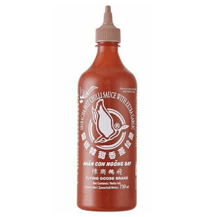 Flying Goose Extra Garlic Sriracha Sauce 455ml | What The Food